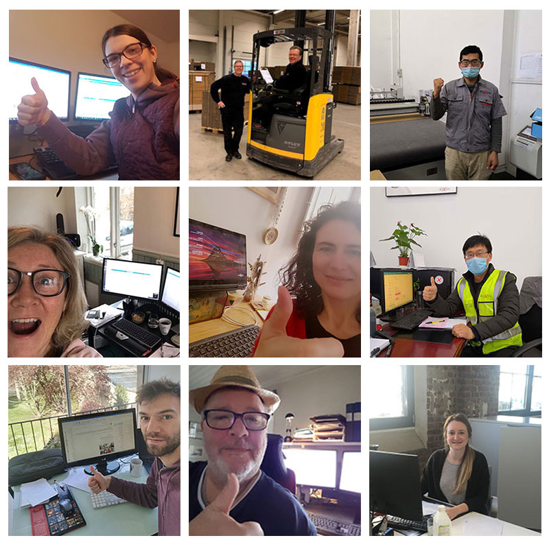 Boxon working during COVID-19 control